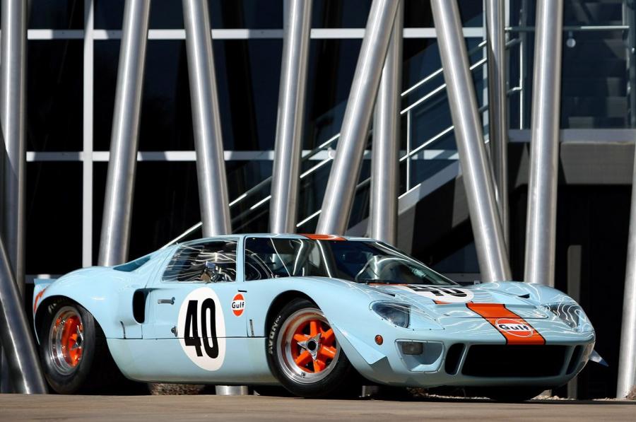 Ford GT40 Gulf-Mirage Lightweight Racing Car '1968